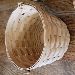 Two Longaberger baskets